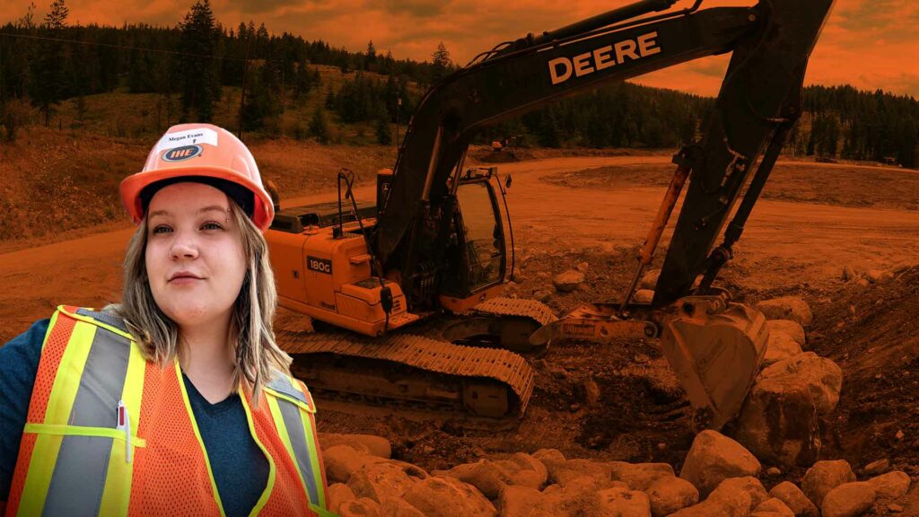How Megan Evans Become a Heavy Equipment Operator